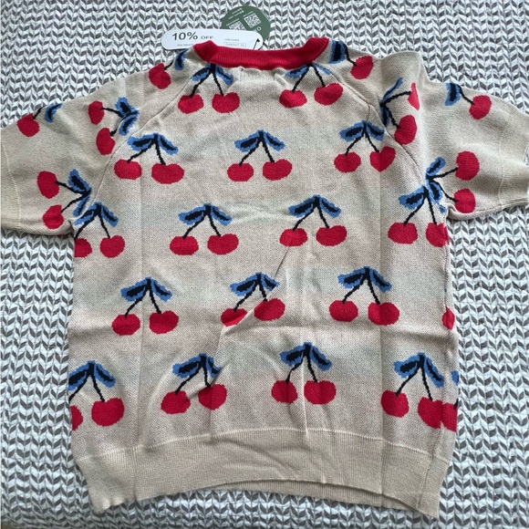 Oxknit Cherry Pattern Sweater - Picture 3 of 3